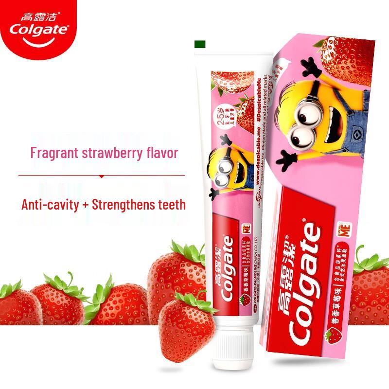 Colgate Kids Toothpaste, Ocean Strawberry, 40g X 5-Pack