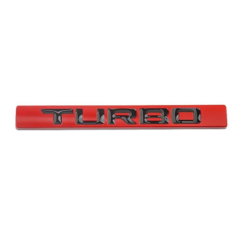 Auto Body Side Emblem Badge Sticker Decoratie for Honda TURBO Accord CRV Civic City Odyssey Elysion CRZ Fit Jade