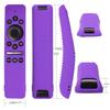 Silicone Protective Cover Case for Samsung Smart TV Remote Control BN59 01259E 1259B 1312A 1312B Purple