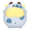 Electric Mini Hand Warmer 2 Levels USB Rechargeable Fast Heating Cartoon Cow Night Light Heater Blue