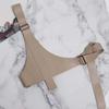 Irregular Design One-shoulder Strap Belt PU Leather Dress Cummerbunds Body Suspender  Autumn