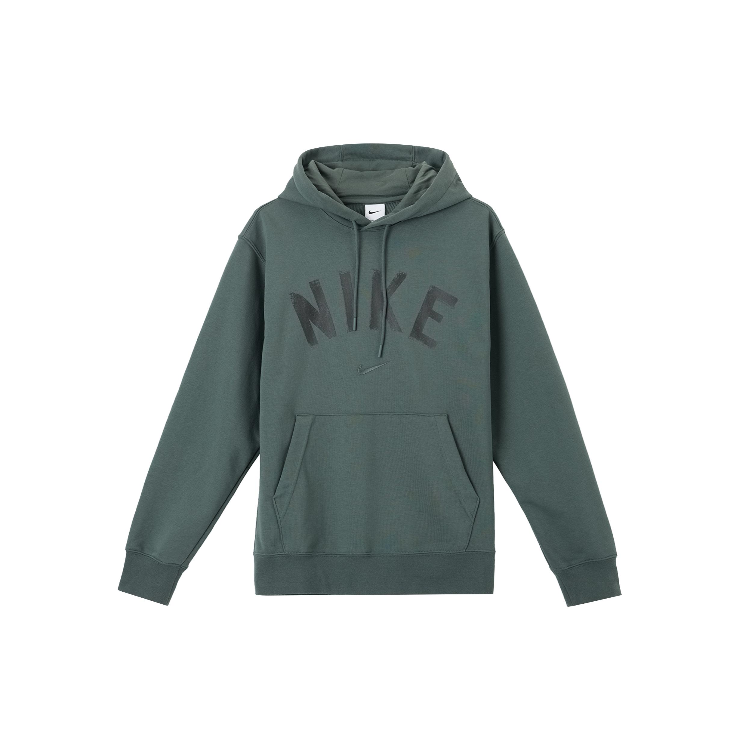 Мужские толстовки Nike Зеленые С капюшоном Средняя FV9920-338 M