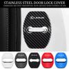 4Pcs Stainless Steel Car Door Lock Cover Case Stickers Accessories For CT ES GS NX IS250 CT200h IS300h ES300h ERX400h