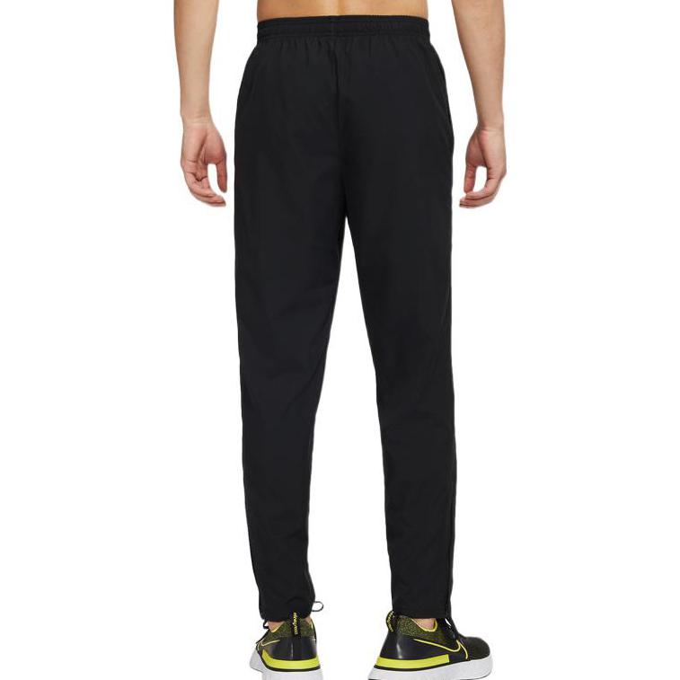 Nike Knitted Sweatpants Men's Black Moderate Straight Fit Pants DJ0605-010