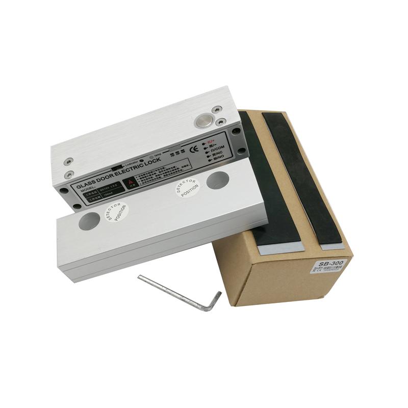 Durable Aluminum Alloy Anti-Theft Electric Bolt Lock with Easy Installation for Fully Frameless Glass Doors