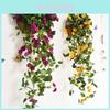 100cm Flori Artificiale Trandafir de Mătase Ghirlandă Falsă Plantă Viță de Vie Frunze de Iedera Pentru Decor Elegant al Casei