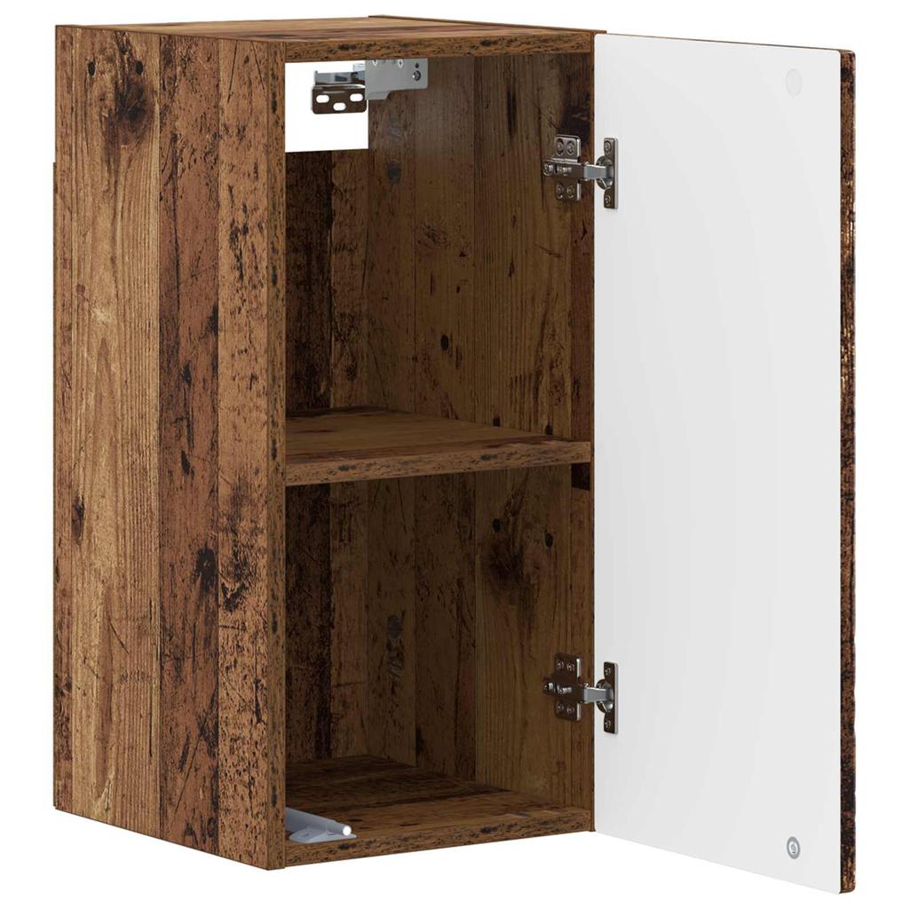 Bathroom Wall Cabinet DELFT Reclaimed Wood 30 x 31 x 59 cm