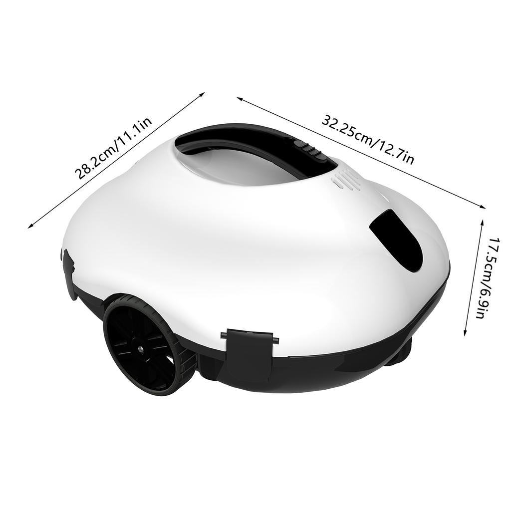 Vollautomatischer Pool-Reinigungsroboter, selbstparkend, kabelloser Pool-Staubsauger-Roboter