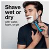 Braun Series 3 ProSkin 3040s Electric Razor Men's Rechargeable Wet and Dry Foil Shaver Blue