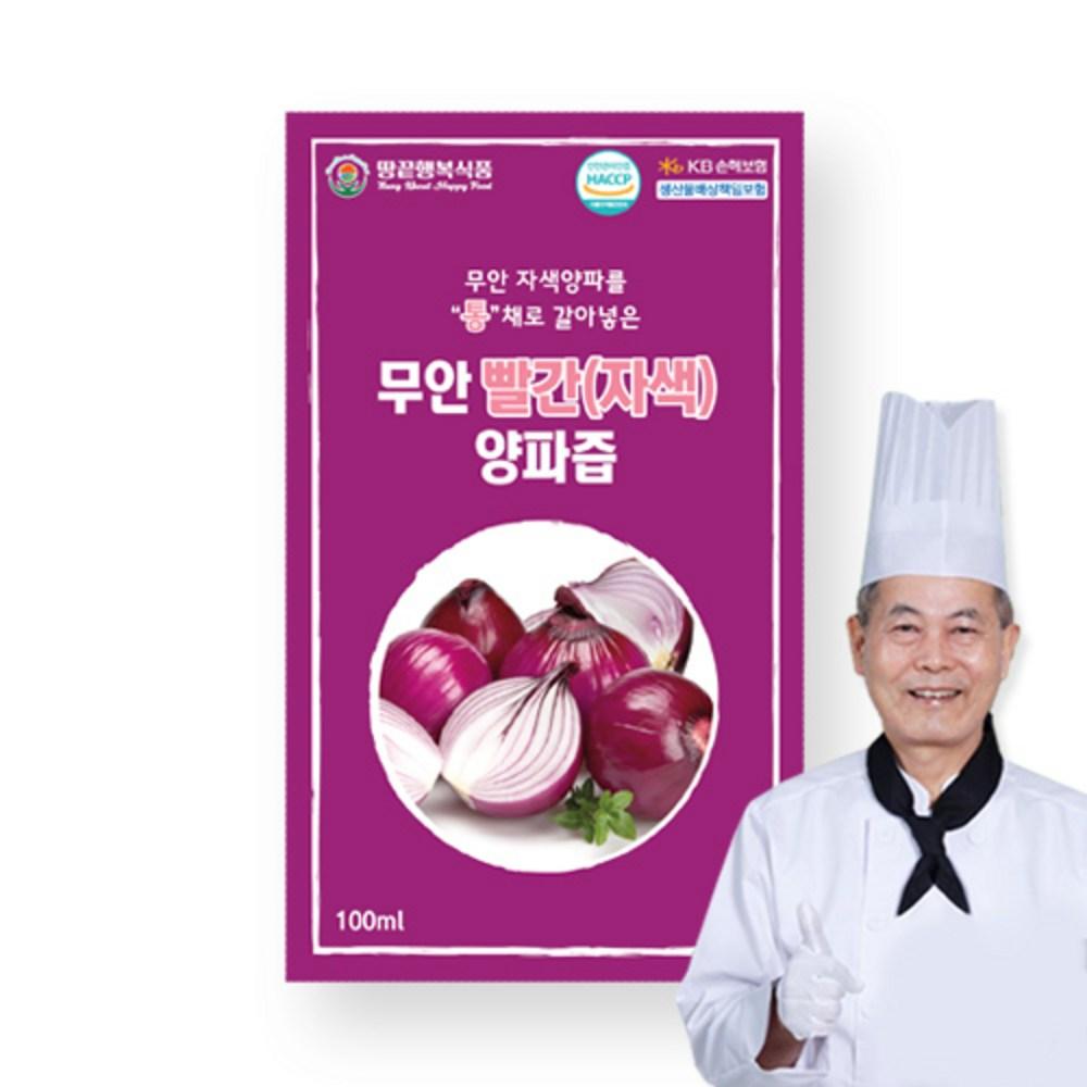 Ttangkkeut Happiness Food Kim Gwi-soo Muan Purple Onion Juice Extract 120 Pcs 100ml