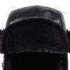 For Men  Women Gender Neutral Pu Lei Feng Hat Winter Earflap Hat Keep Warm Ski Hat Bomber Hat For Outdoor Riding Snow Activities