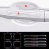 8pcs Car Door Handle Transparent Protection Exterior Door Bowl Sticker For MG HS 2022 ZST ZS MG3 MG5 MG6 MG7 GT GS Hector ZX EZS XX333