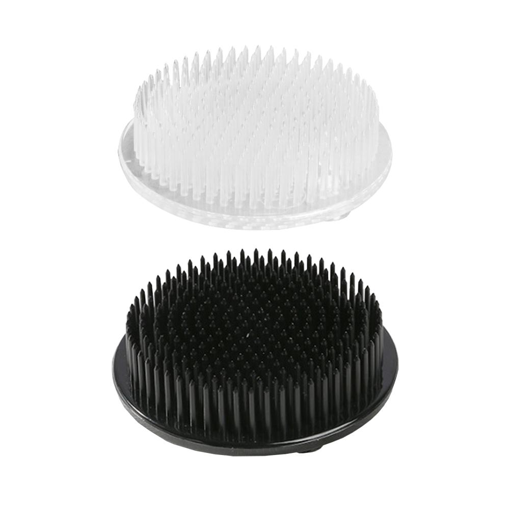 Ikebana Kenzan Flower Base Holder Round Flower Base Needle Plastic Lightweight Easy To Use Floral Decor Arrangement Tools