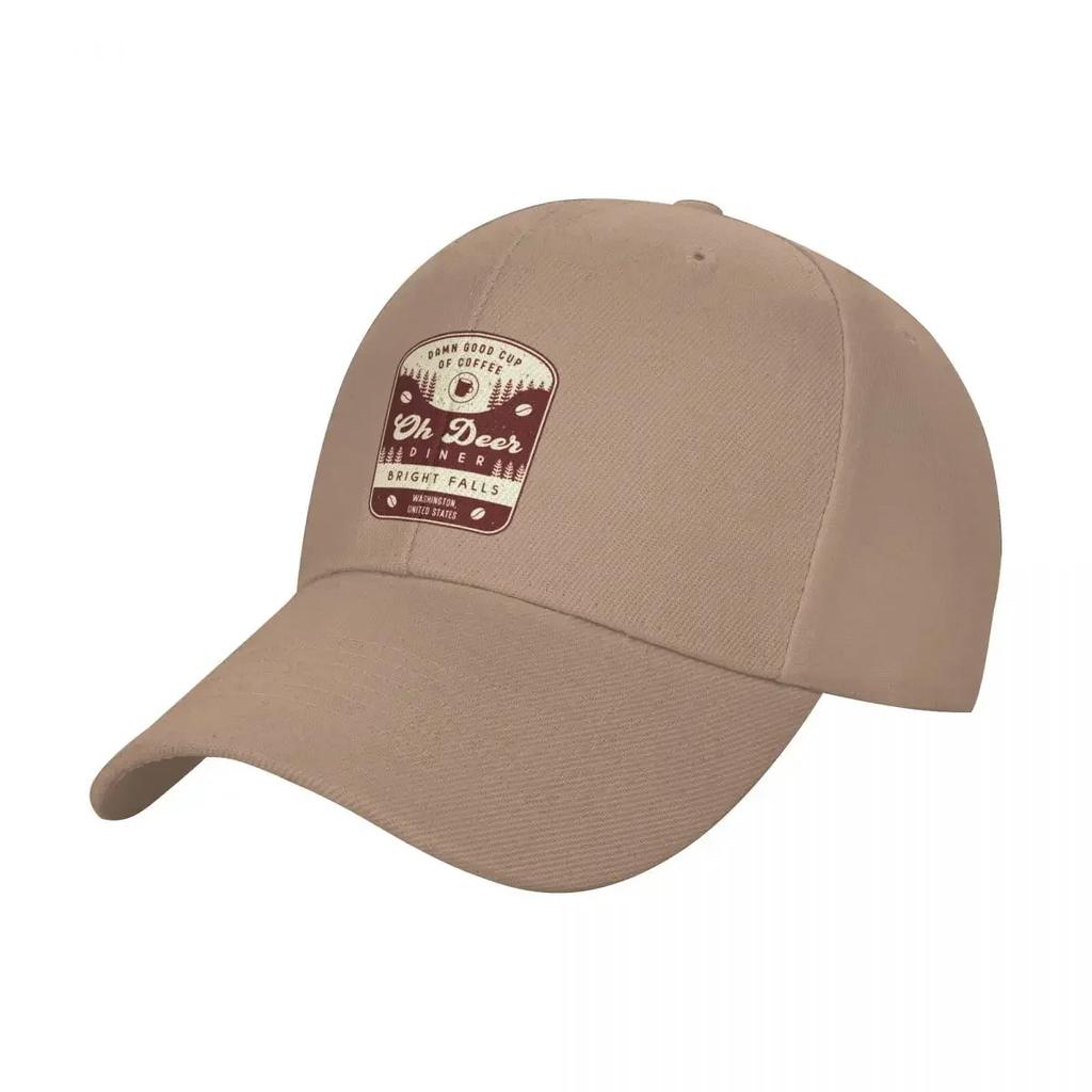Oh Deer Diner Emblem Baseball Cap Unisex hat derby F For Unisex Womens