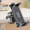 Universeller Fahrrad-Tablet-Handyhalter mit voller Rotationsmöglichkeit für 4,7-9,6 Zoll Bildschirme, verstellbarer Winkel