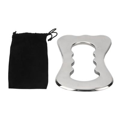 Stainless Steel Gua Sha Board Ergonomic Fatigue Soreness Relief Scraping Massage Tool For Neck Back