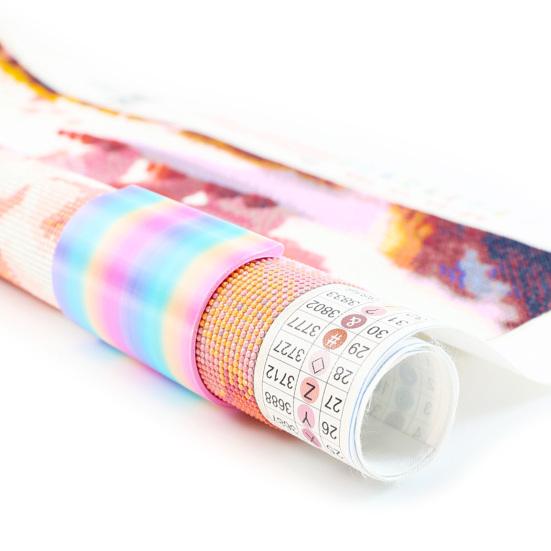 Anti Slip Canvas Roller Rhinestone Painting Holder, Adjustable Table Clamp & for Art Accessories Canvas, DIY Tools Tool