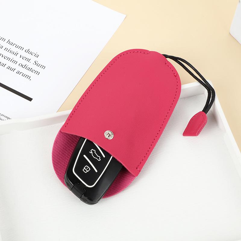 Cartoon Bag Cute Personality Lady Car Key Bag Storage  Compact Mini Creative Pull AVE