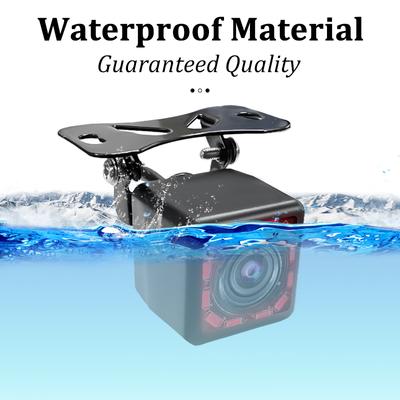 4-pin HD Car Rearview Mirror Reversing 12LED Infrared Night Vision Camera Wide Angle 170 Degree Parking Camera Car Accessories