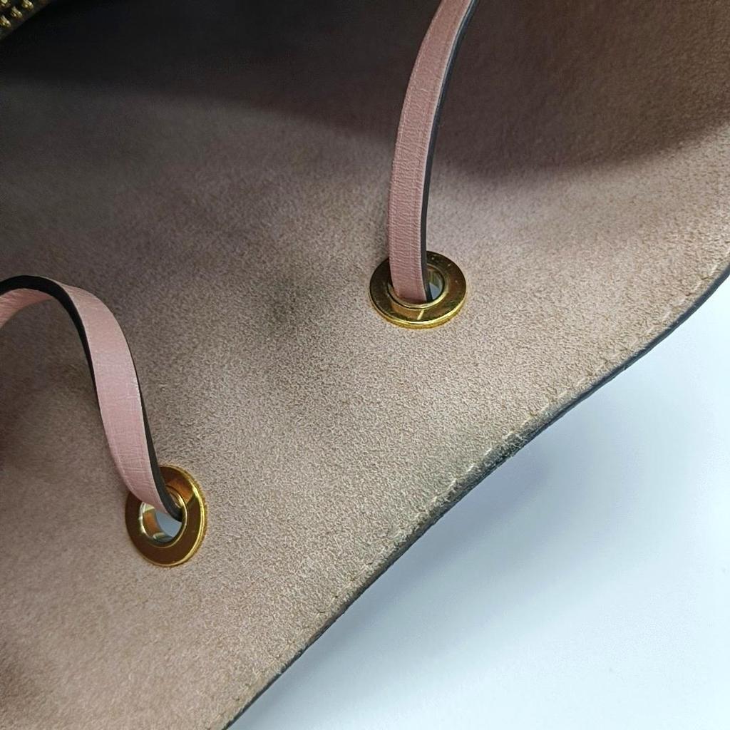 [Pre-Owned] Noe Monogram Coated Canvas And Leather Bucket Bag - Fair #DNYWLR