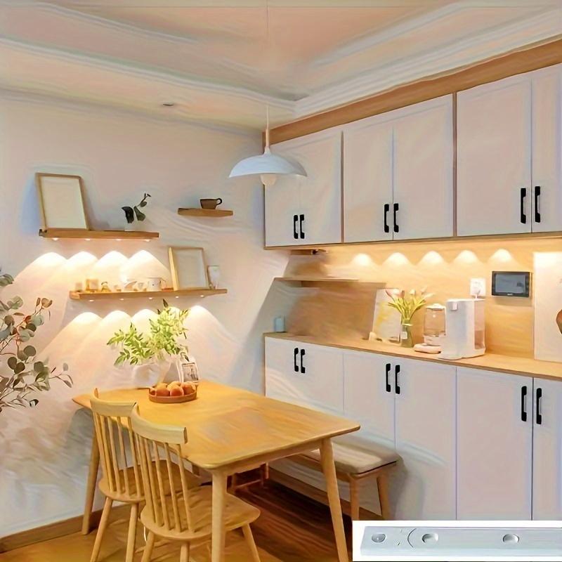 LED Human Body Sensor Strip Light, Wireless Rechargeable Magnetic Tape, Suitable for Shoe Cabinets, Display Cabinets, Wardrobes, Cabinets