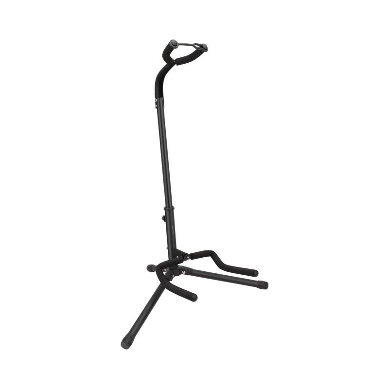 Portable Height-Adjustable Foldable Guitar Stand with Non-Slip Padded Support