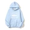 American Streetwear Devil Island Print Fleece Hoodie Loose Casual Sweatshirt Youth