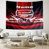 Custom Name Arsenal F.C Print Tapestry, Backdrop, Easy Setup, Ideal for Bedroom, Office & Living Room, with Aesthetic Wall Hanging Decor.