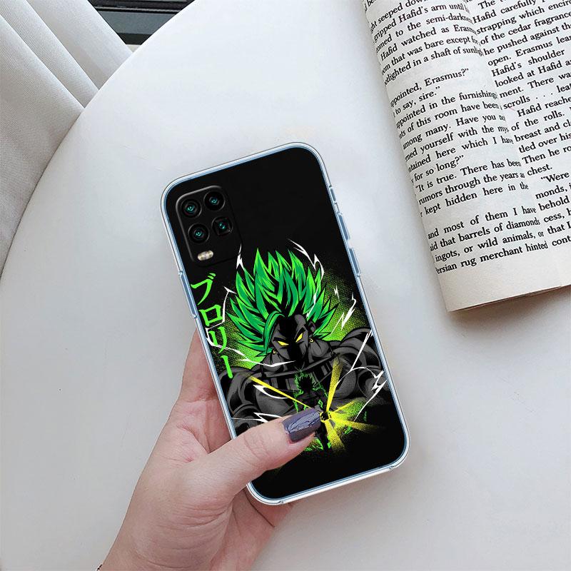 Dragon Ball BROLY Transparent Phone Case for Motorola Moto Edge 20 30 40 50 S30 Fusion Ultra Pro Neo Lite