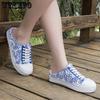 WTEMPO Women Summer Large Size Beach Sandals Female Slip-on Lightweight Breathable Outdoor Slipper Shoes