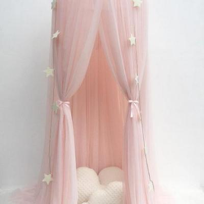 Nordic Children’s Dome Bed Canopy & Mosquito Net – 7 Colors