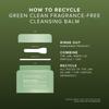 Farmacy Green Clean Make-upentfernender Reinigungsbalsam 3,4 Unzen 100 ml Parfümfrei