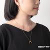 Harry Potter Goods Necklace Gold Snitch Necklace Silver Gold Accessories Jewelry Present Gift [U-Treasure] (Yellow Coating) Women's