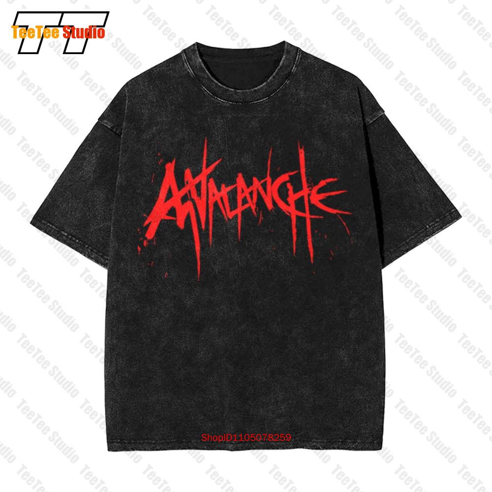 Final Fantasy  Remake Avalanche Vintage Oversized TShirt RP S