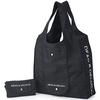 DEAN & DELUCA Foldable Eco Tote Bag, Shopping Bag, Dean & Deluca Foldable Sub-Bag, Diaper Bag (Black)