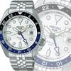 Seiko 5 Sports SKX GMT Watch SSK033K1 Sky Blue Silver Cloud