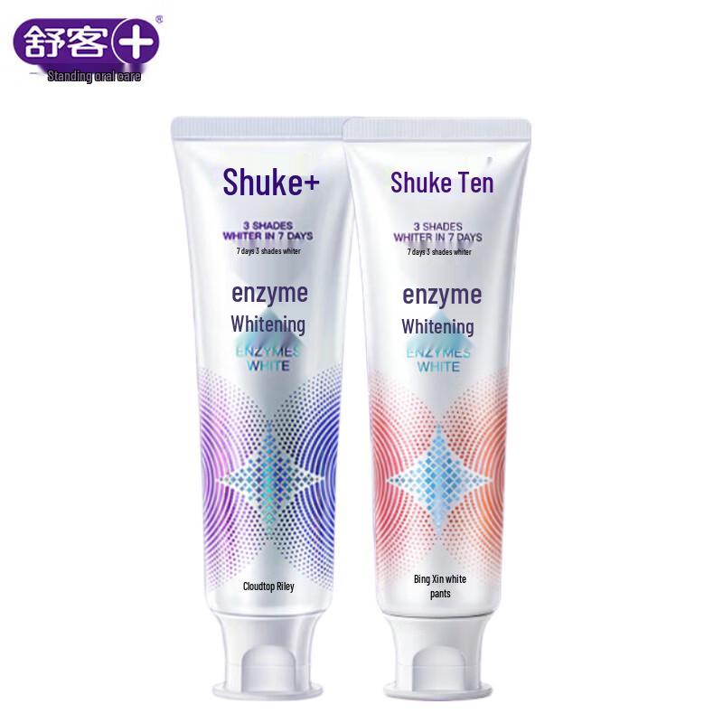 

SUCKER Enzyme Whitening Toothpaste - Cloud Jasmine & Iced Peach Duo