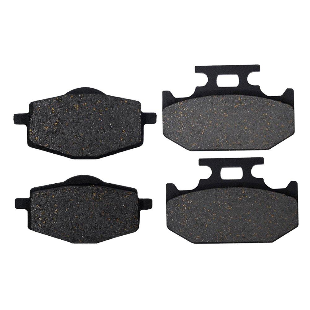 AHL Motorcycle Brake Pad Kit Yamaha XT225 W (4JGI-6 Serrow) 2*Semi-metal