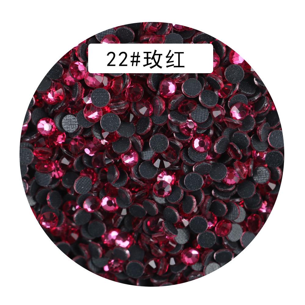 Middle East Diamond Dmc Hot Diamond Flat Bottom Glass Sole Clothing Accessories Diy Bag Shoes And Hats Nail Drill Jewelry Sticker Drill