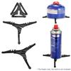 Anti Dumping Outdoor Foldable Can Tank Tripod Bottle Shelf Gas Canister Stand Stove Base Holder