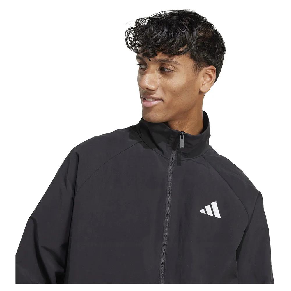 Adidas Essential Small Logo Windbreaker Jacket