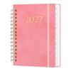Thick Pages 2027 Weekly Planner Lightweight Spiral Planner 365-day Schedule Notebook  Work