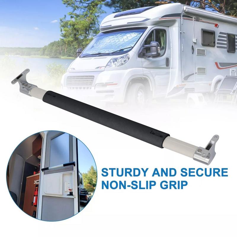 RV Screen Door Crossbar Handle Adjustable RV Screen Doors Crossbar RV Door Handle RV Accessories Screen Door Bar For Women Men
