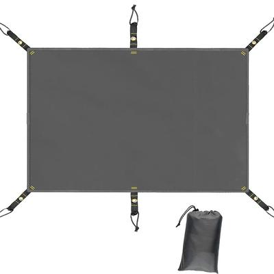 Farfly Tent Sheet, Waterproof, Water Pressure Resistance 3000mm, Ground Sheet, Thick, Outdoor, Camping, Climbing, Comes with Eyelets, Easy To