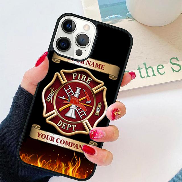 fire fireman firefighter Coque Shell For iPhone 17 Air 15 16 14 13 12 Pro Max 11 Pro Max Plus Phone Case Cover