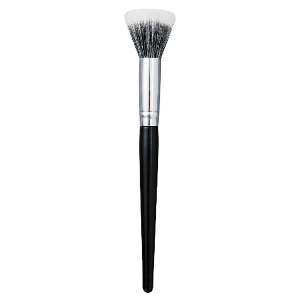 Pincel para Blush Cerdas de Lã Macias e Densas Pincel de Maquiagem Multifuncional para Casa e Viagem