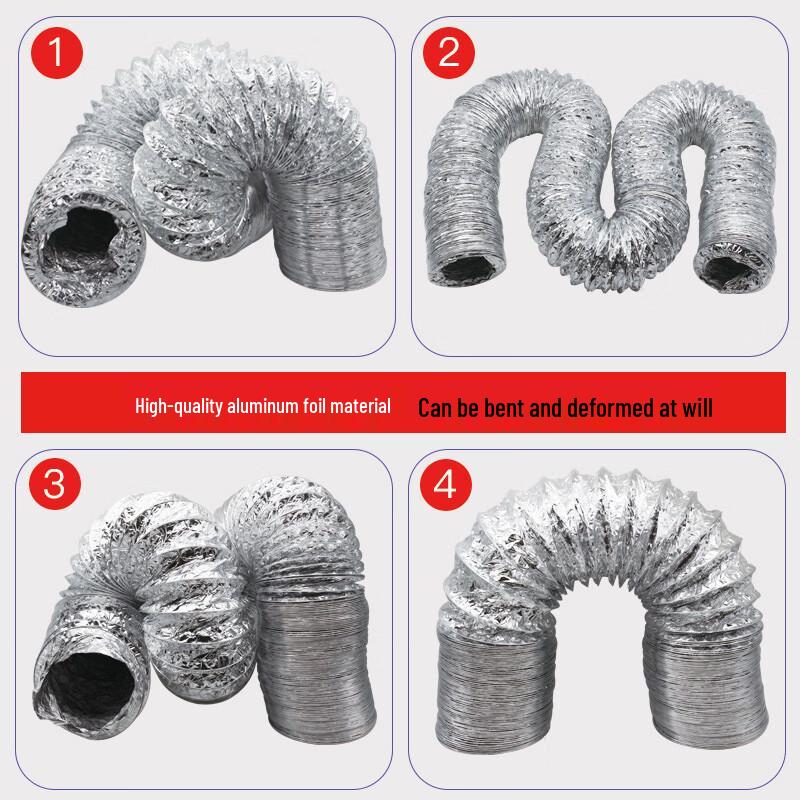 PVC Flexible Air Duct with Aluminum Foil