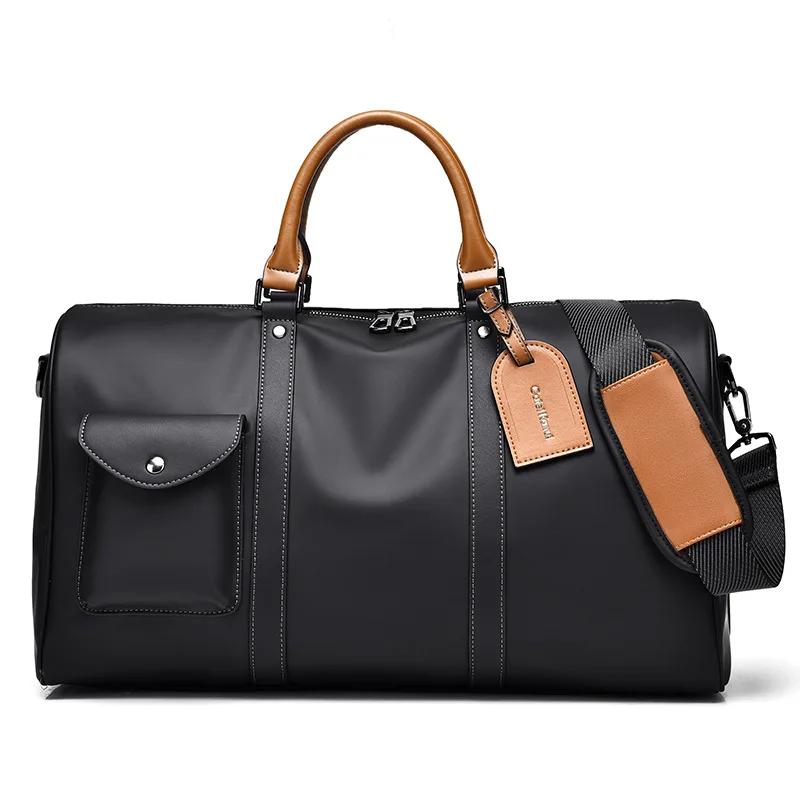 Luxury Business Handbags Men Top-Handle Bags Large Capacity Travel Totes Waterproof Crossbody Bag Man Fashion Luggage Hand Bag