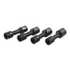 Repair Projects Hex Nut Sleeve Tool Chromoly Steel Socket Set Mechanical Tool High-Torque Tools 4-Piece Socket Set
