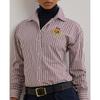 Camisa de tela a rayas de corte relajado de Lauren Ralph Lauren Wmlrshts6820450410 